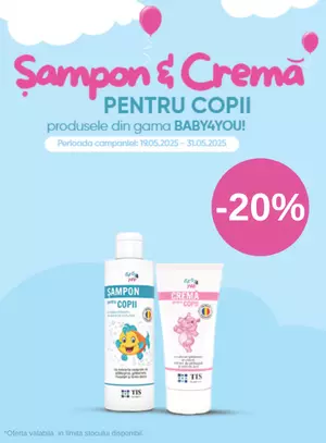 Promotie cu reducere 20% la Tis Farmaceutic