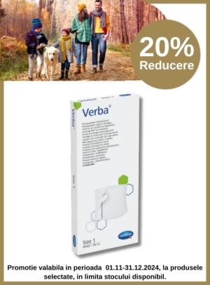 Promotie cu reducere 20% la Verba Hartmann