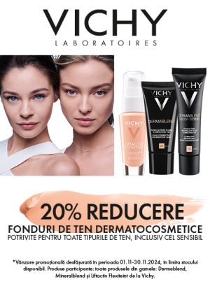 Promotie cu reducere 20% la Vichy