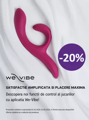 Promotie cu reducere 20% la We-Vibe