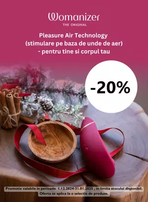 Promotie cu reducere 20% la Womanizer