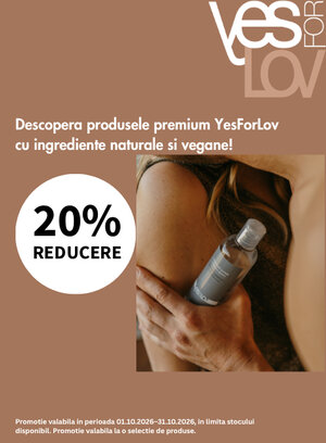 Promotie cu reducere 20% la YesForLov