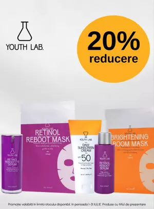Promotie cu reducere 20% la Youthlab