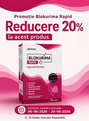 Promotie cu reducere 20% la Zentiva - Blokurima
