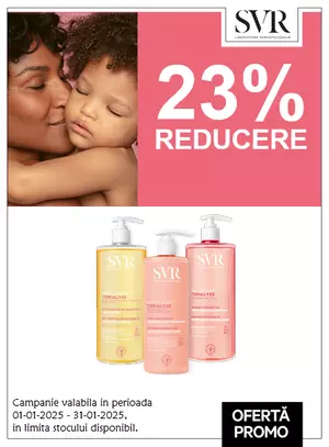 Promotie cu reducere 23% la SVR