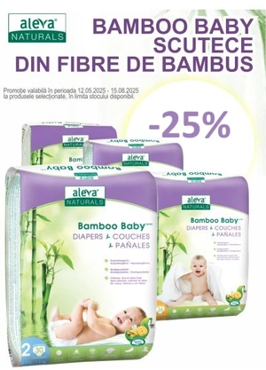 Promotie cu reducere 25% la Aleva Naturals
