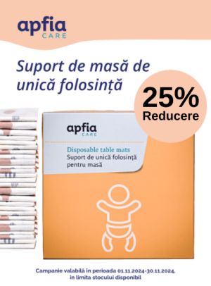 Promotie cu reducere 25% la Apfia