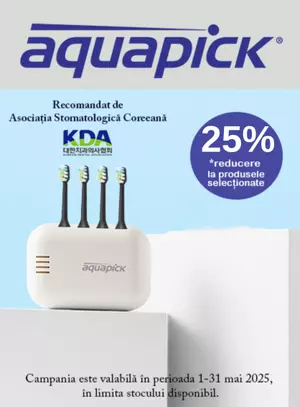 Promotie cu reducere 25% la Aquapick