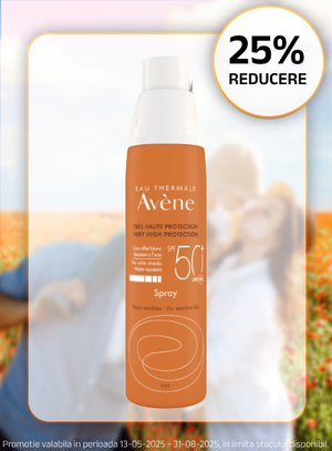 Promotie cu reducere 25% la Avene