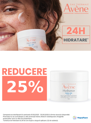 Promotie cu reducere 25% la Avene Hydrance