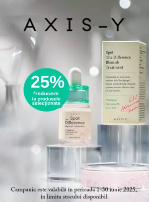 Promotie cu reducere 25% la Axis-Y