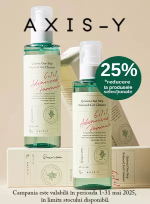 Promotie cu reducere 25% la Axis-Y