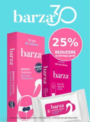 Promotie cu reducere 25% la Barza