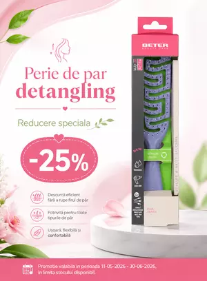 Promotie cu reducere 25% la Beter