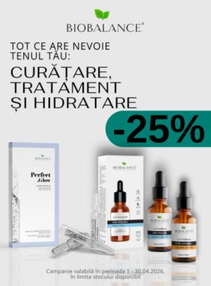 Promotie cu reducere 25% la Bio Balance