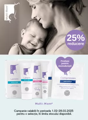 Promotie cu reducere 25% la Bioclin Multi-mam