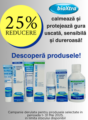 Promotie cu reducere 25% la Bioxtra