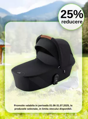 Promotie cu reducere 25% la Britax