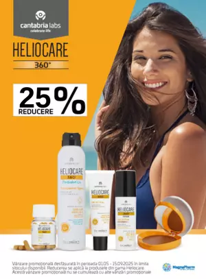 Promotie cu reducere 25% la Cantabria - Heliocare 