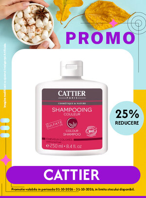 Promotie cu reducere 25% la Cattier