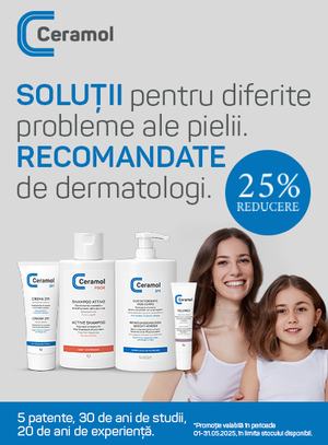 Promotie cu reducere 25% la Ceramol