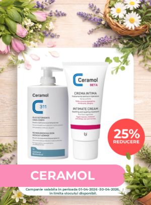 Promotie cu reducere 25% la Ceramol