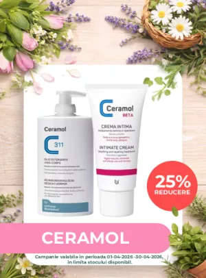 Promotie cu reducere 25% la Ceramol