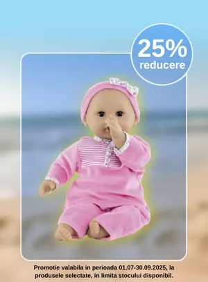 Promotie cu reducere 25% la Corolle si Masha and the Bear