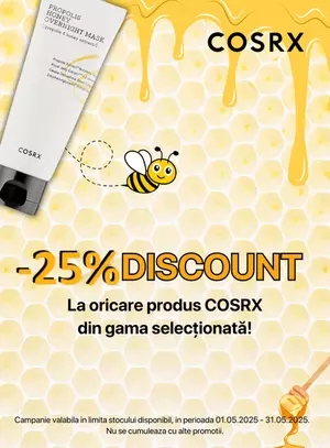 Promotie cu reducere 25% la Cosrx