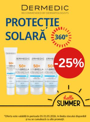 Promotie cu reducere 25% la Dermedic - Sunbrella