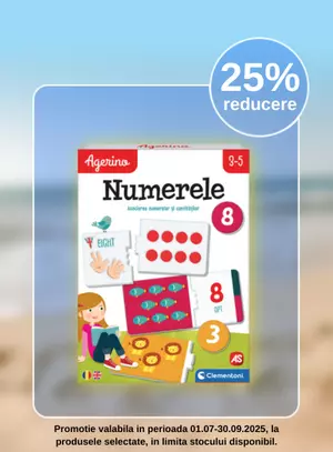 Promotie cu reducere 25% la Disney si Clementoni