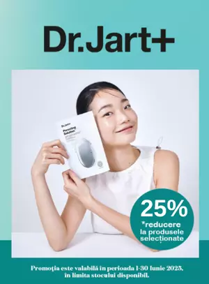 Promotie cu reducere 25% la Dr. Jart