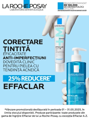 Promotie cu reducere 25% la Effaclar