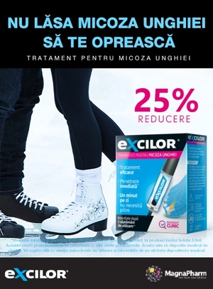 Promotie cu reducere 25% la Excilor