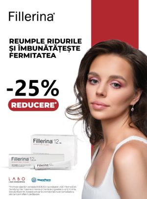 Promotie cu reducere 25% la Fillerina 12HA