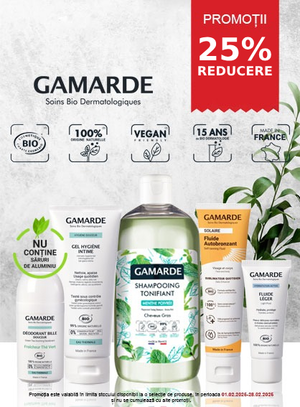 Promotie cu reducere 25% la Gamarde