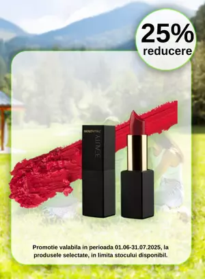 Promotie cu reducere 25% la Gerovital Beauty
