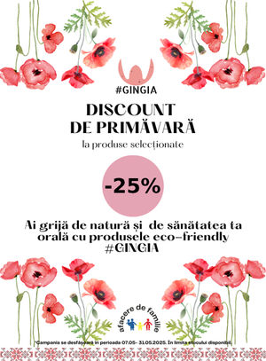 Promotie cu reducere 25% la Gingia