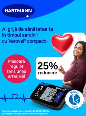 Promotie cu reducere 25% la Hartmann Veroval