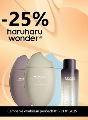 Promotie cu reducere 25% la HaruHaru Wonder