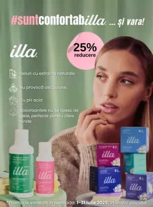 Promotie cu reducere 25% la Illa