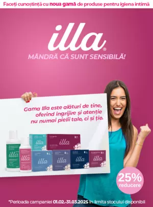 Promotie cu reducere 25% la Illa