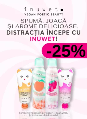 Promotie cu reducere 25% la Inuwet
