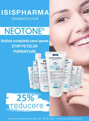 Promotie cu reducere 25% la Isis Neotone