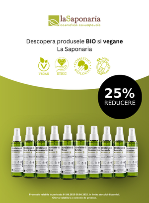 Promotie cu reducere 25% la La Saponaria