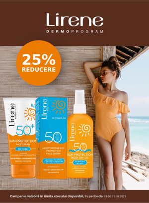 Promotie cu reducere 25% la Lirene