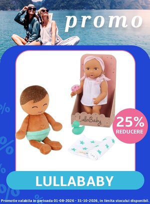 Promotie cu reducere 25% la LullaBaby