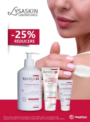 Promotie cu reducere 25% la Lysaskin