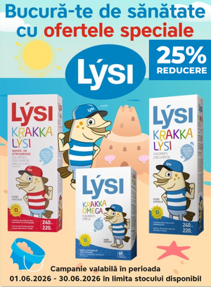 Promotie cu reducere 25% la Lysi