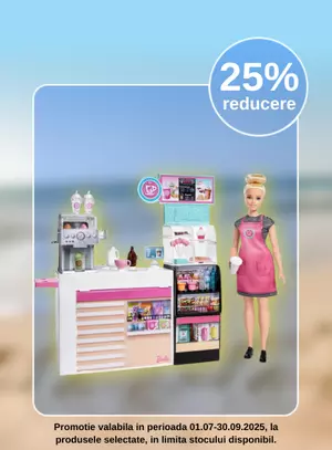 Promotie cu reducere 25% la Mattel